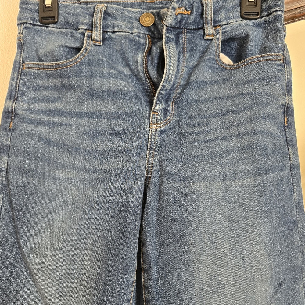 American Eagle Curvy High Rise Blue Denim Jeans